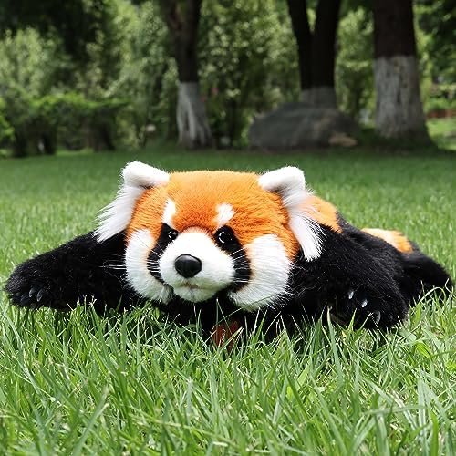 Chongker Red Panda Weighted Stuffed Animal Plush 2.5Lb Handmade