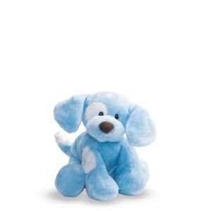 Baby GUND Spunky Dog Stuffed Animal Plush Sound Toy, Blue, 8'