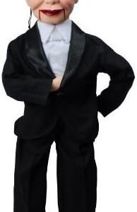 Charlie McCarthy Dummy Ventriloquist Doll Most Famous Celebrity Radio Personality Created by Edgar Bergen. BONUS E-Book 'How to Be a Ventriloquist'