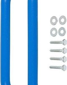 Swing Set Stuff Playground Handles with SSS Logo Sticker, Blue, 13'