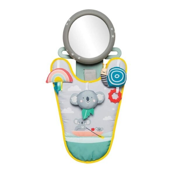 Taf Toys Koala in-Car Play Center | Parent and Baby?s Travel Companion, Keeps Both Relaxed While Driving. Car Activity Center with Mirror to Watch Baby from Driver?s Seat, for 0 Months and up