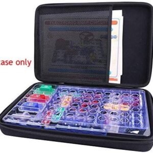 Aenllosi Hard Organizer Storage Case for Snap Circuits Jr. SC-100 Electronics Discovery Game Kit