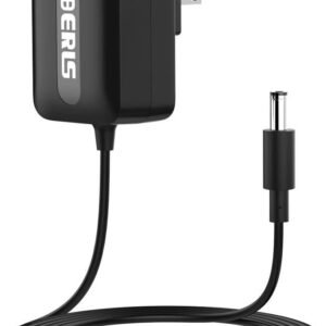 IBERLS DC 6V Children's Electric Ride-On Toys Charger for Dynacraft Hello Kitty, Mercedes-Benz, Audi, Range Rove Kids Power Wheels Car Power Supply Adapter (Note: Not for 12V)