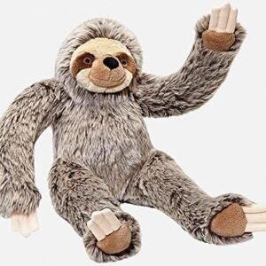Fluff and Tuff Tico Sloth Plush Dog Toy, Large, 15-Inches