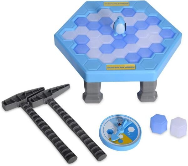 SS Save Penguin On Ice Game Penguin Trap Activate Funny Family Party Ice Breaking Kids Puzzle Table Knock Block Ice-Block Breaking Game