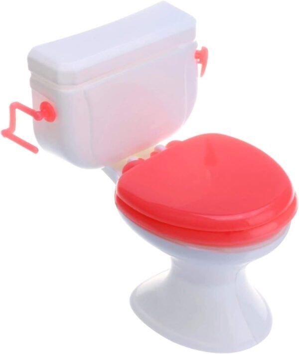 GREATLOVE Cake Toppers | Funny Mini Toilet Toy set for Bachelorette Celebrating Party and Birthday Party Cake Decorations (1Toilet with 6 Miniature Bottles ) - by GREATLOVE
