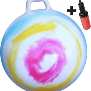 WALIKI Hopper Ball for Adults 13-101 | Hippity Hop | Jumping Ball | Sit & Bounce | Tie-dye 29?