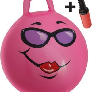 WALIKI Hopper Ball for Kids 3-6 | Hippity Hop | Jumping Hopping Ball | Relay Races | Pink 18?
