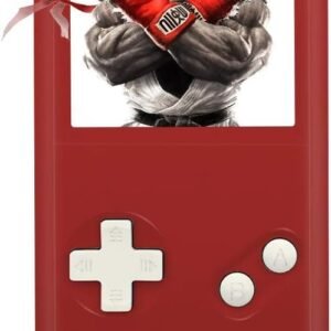xinguo Handheld Game Console, Portable Game Console 2.5 Inch Screen with 299 Classic Games, Retro Game Console Can Play on TV, Good Gifts for Children. (red)