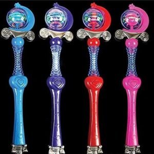 18' LIGHT-UP SPINNING PRINCESS WAND