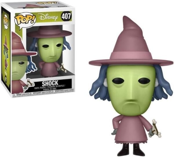 Funko POP! Disney: Nightmare Before Christmas Shock Collectible Figure, Multicolor