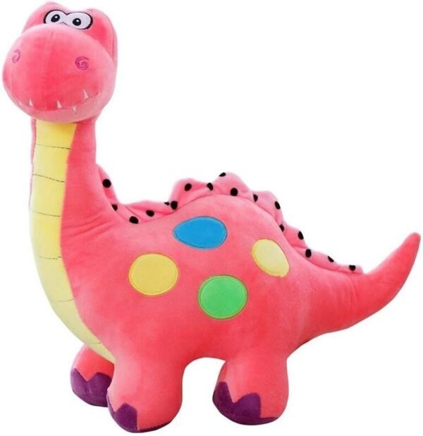 Marsjoy 14' Pink Stuffed Dinosaur Plush Toy, Plush Dinosaur Stuffed Animal, Dinosaur Toy for Baby Girl Boy Kids Birthday Gifts