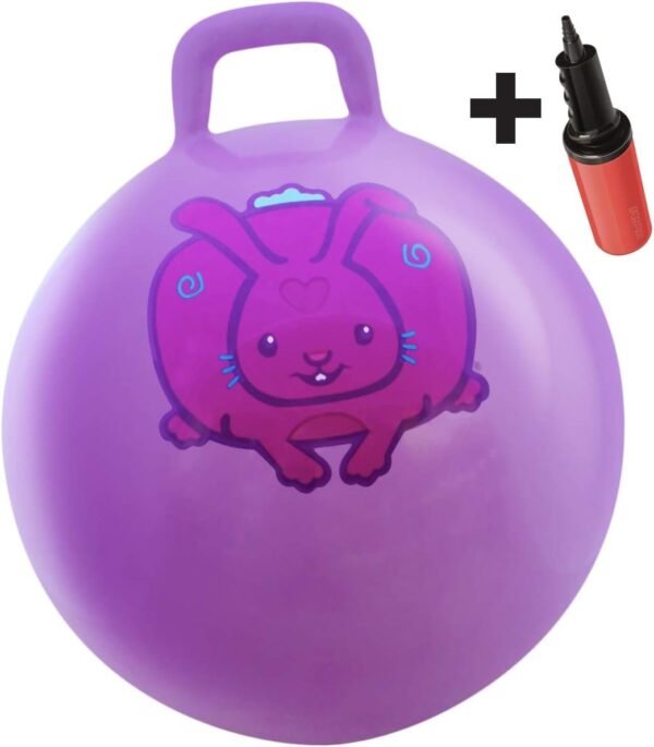 WALIKI Hopper Ball for Kids 3-6 | Hippity Hop Ball | Jumping Hopping Ball | Relay Races | Purple 18?