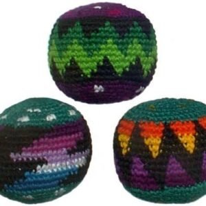 Set of 3 Hacky Sacks, Assorted Colors