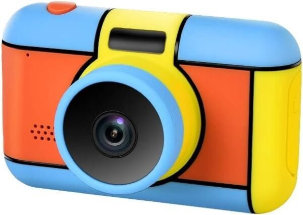 Richgv Kids Camera Mini Compact Cameras with 2.4' Screen Video Camera Recorder Digital Creative Gifts for Children Gift for 3-10-Year- Old Boy Girl Blue