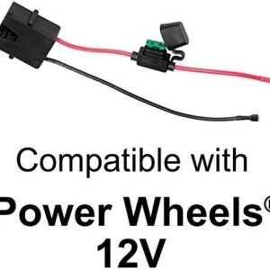 SafeAMP Wire Harness Connector for Fisher-Price Power Wheels 12-Volt SLA Battery