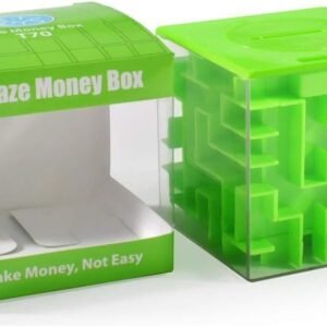 Trekbest Money Maze Puzzle Box - A Fun Unique Way to Give Gifts for Kids and Adults (Green)