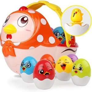 BAOLI Music Toy Education Gift for Toddler Kid Hen Mother and Chicken Egg