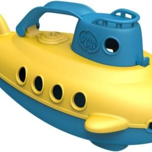 Green Toys Submarine - BPA, Phthalate Free Blue Watercraft with Spinning Rear Propeller Made from Recycled Materials. Safe Toys for Toddlers