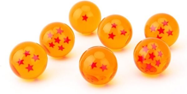 Hanghs Children Toy New Gift Box Set of 7pcs Dragon Ball Z 43mm/1.6' Stars Crystal Ball