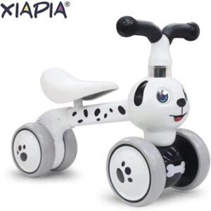 XIAPIA Baby Toddler Tricycle Bike No Pedals 10-36 Months Ride-on Toys Gifts Indoor Outdoor Balance Bike for One Year Old Boys Girls First Birthday Thanksgiving Christmas