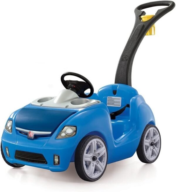 Step2 Whisper Ride II Ride On Push Car, Blue