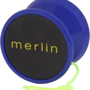 Yoyo King Merlin Pro Yoyo with Ball Bearing Axle and Extra String ? (Blue)