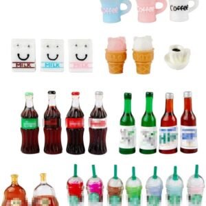 NWFashion Miniature Drinks Bottle (26pcs Mix)