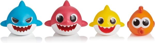 WowWee Pinkfong Baby Shark Bath Squirt Toy - 4 Pack