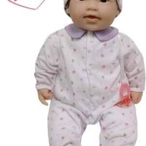 JC Toys, Asian La Baby 20-inch Soft Body Pink Play Doll - For Children 2 Years Or Older, Designed by Berenguer