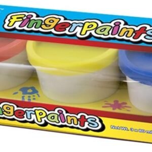 BAZIC Assorted Color 80ml Finger Paint (3/Pack)