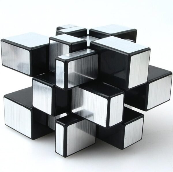TANCH Mirror Speed Magic Cube 3X3 Puzzle for Children & Adults Silver