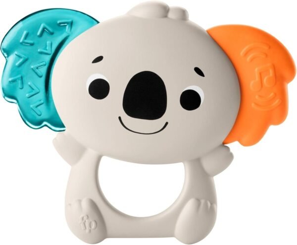 Fisher-Price Teether Tunes Koala, animal-themed musical teething toy for baby ages 3 months and older