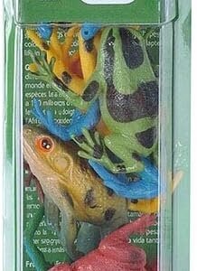 Wild Republic Frog Nature Tube, Amphibian Figures, Frog Toys, Educational Toys for Kids, 12-Piece