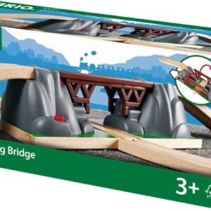 BRIO World - 33391 Collapsing Bridge | 3 Piece Toy Train Accessory for Kids Age 3 and Up
