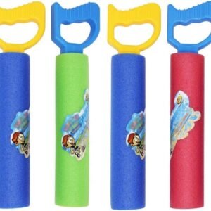 winemana Foam Water Guns, 4 Pack Water Blasters for Kids, Water Squirters for Summer Party Pool or Beach