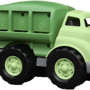 Green Toys Recycling Truck in Green Color - BPA Free, Phthalates Free Garbage Truck for Improving Gross Motor, Fine Motor Skills. Kids Play Vehicles