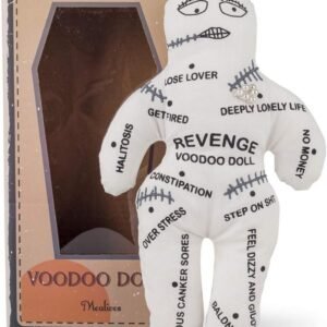 Mealivos Personalised Revenge Voodoo Doll (White)