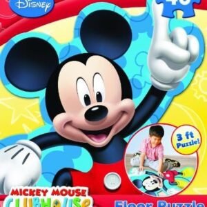 Mickey Club House Floor Puzzle, 46-Piece
