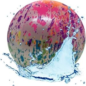 Aqua Ball ? Swimming Pool Ball | 9 inch Ball Fills with Water |Swimming, Diving, and Underwater Pool Games | Gift for Kids, Teens, and All Ages | Aquatic Exercise and Training (Tye-Dye)