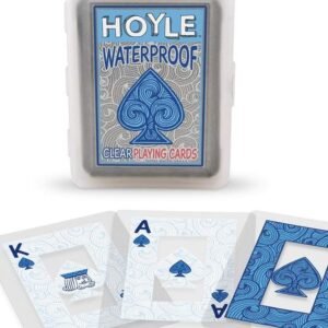 Hoyle Waterproof Clear Playing Cards