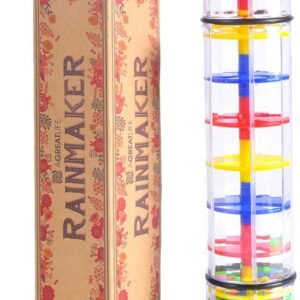 AGREATLIFE Rainmaker Toy for Kids - Rain Stick Musical Toy