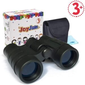 Kids Toys Age 4-9, JoyJam Shock Proof Binoculars for Kids Telescope Children Toys 3-5 Year Old Boys Christmas Thanksgiving Gifts Party Favors for Kids Black