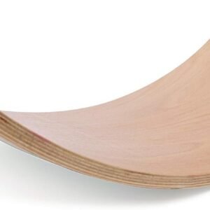 Kinderfeets, Kinderboard, Waldorf Original Wooden Balance Board for Toddlers, Kids, Teens, Adults (Natural)