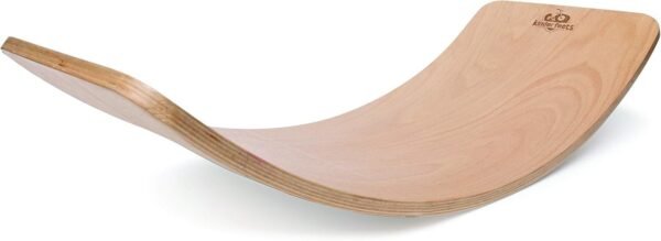 Kinderfeets, Kinderboard, Waldorf Original Wooden Balance Board for Toddlers, Kids, Teens, Adults (Natural)