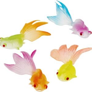 US Toy Glow in The Dark Goldfish Party Accessory (12 Count)