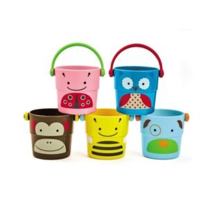 Skip Hop Bath Toys: Stack & Pour Buckets