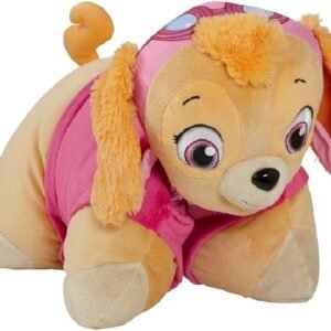Pillow Pets Nickelodeon Paw Patrol, Skye Helicopter Pilot, 16' Stuffed Animal Plush Toy