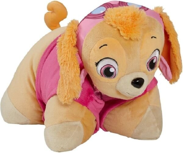 Pillow Pets Nickelodeon Paw Patrol, Skye Helicopter Pilot, 16' Stuffed Animal Plush Toy