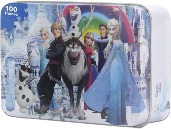 100 Pieces Frozen Puzzles for Kids 4-8 Learning Educational Puzzles Toys for Girls Boys
